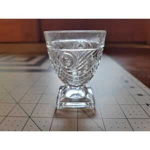 Heisey Clear IPSWICH Water Or Juice Footed Tumbler Glass